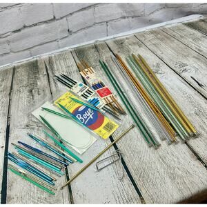 Knitting Needles and Crochet Hooks Lot